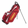 Wilson NFL Stand Bag - Kansas City Chiefs -Golf Bags Sales 2023 NFL Stand Bag Kansas City Chiefs
