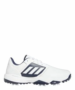 ADIDAS Men's Bounce 3.0 Spiked Golf Shoe - White/Navy