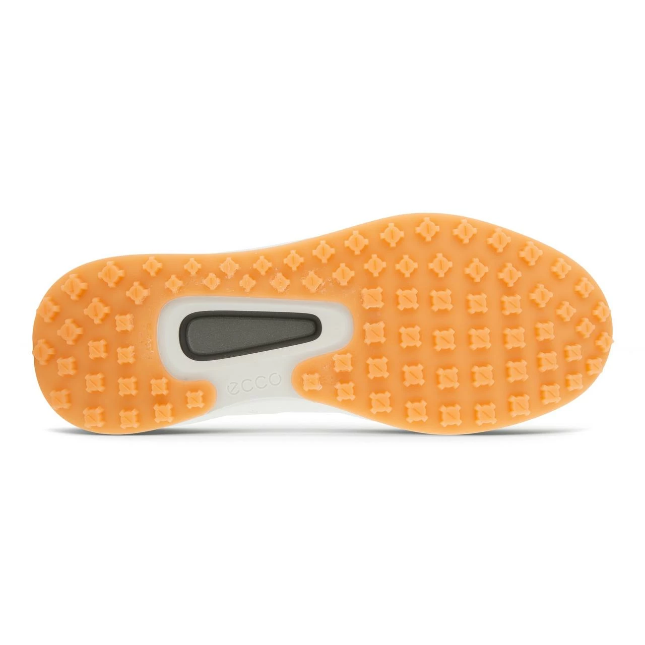 ECCO Women's Core Hybrid Spikeless Golf Shoe - White/Orange 4 ECCO Women's Core Hybrid Spikeless Golf Shoe - White/Orange - Image 2