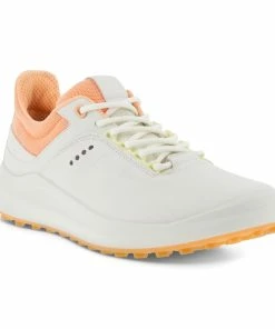 ECCO Women's Core Hybrid Spikeless Golf Shoe - White/Orange 8 ECCO Women's Core Hybrid Spikeless Golf Shoe - White/Orange -Golf Bags Sales 2023 Orange 18