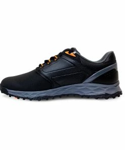 New Balance Men's Fresh Foam Elevate Spikeless Golf Shoe - Black/Grey/Orange 7 New Balance Men's Fresh Foam Elevate Spikeless Golf Shoe - Black/Grey/Orange -Golf Bags Sales 2023 Orange 7