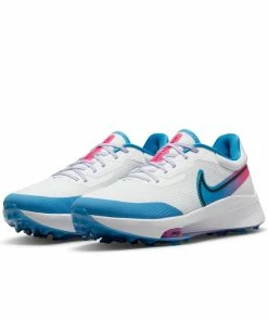 Nike Air Zoom Infinity Tour NXT% Spikeless Golf Shoe - White/Blue/Pink -Golf Bags Sales 2023 Pink 16