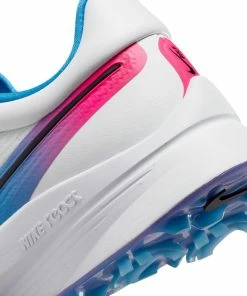 Nike Air Zoom Infinity Tour NXT% Spikeless Golf Shoe - White/Blue/Pink -Golf Bags Sales 2023 Pink 18