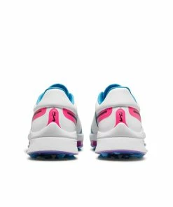 Nike Air Zoom Infinity Tour NXT% Spikeless Golf Shoe - White/Blue/Pink -Golf Bags Sales 2023 Pink 20