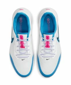 Nike Air Zoom Infinity Tour NXT% Spikeless Golf Shoe - White/Blue/Pink -Golf Bags Sales 2023 Pink 22