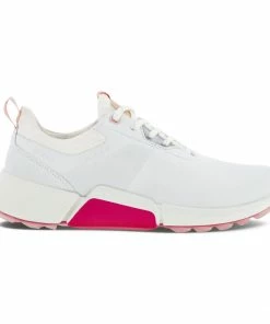 ECCO Women's Biom Hybrid 4 Spikeless Golf Shoe - White/Pink