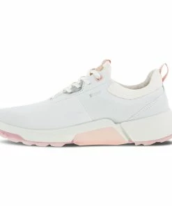 ECCO Women's Biom Hybrid 4 Spikeless Golf Shoe - White/Pink -Golf Bags Sales 2023 Pink 26