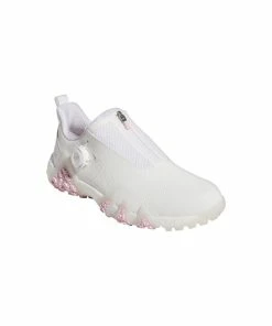 ADIDAS Women's CodeChaos 22 BOA Spikeless Golf Shoe - White/Pink -Golf Bags Sales 2023 Pink 31