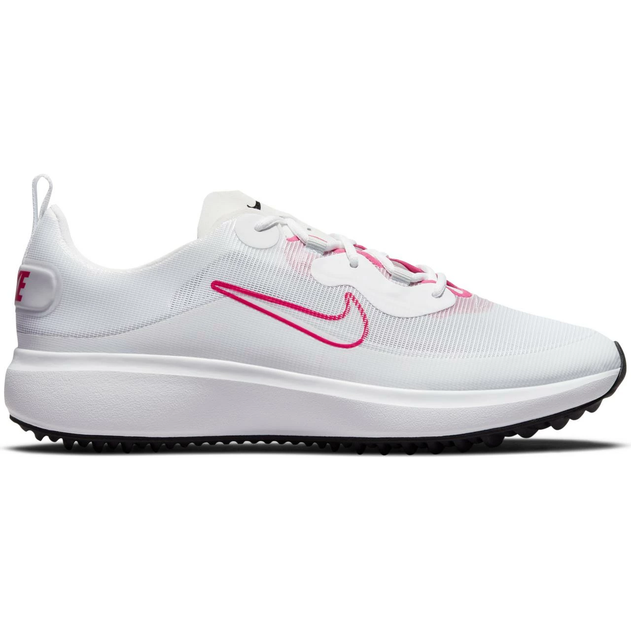 Nike Women's Ace Summerlite Spikeless Golf Shoe - White/Pink 3 Nike Women's Ace Summerlite Spikeless Golf Shoe - White/Pink