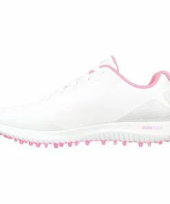 Skechers Women's Go Golf Max 2 Spikeless Golf Shoe - White/Pink -Golf Bags Sales 2023 Pink 52