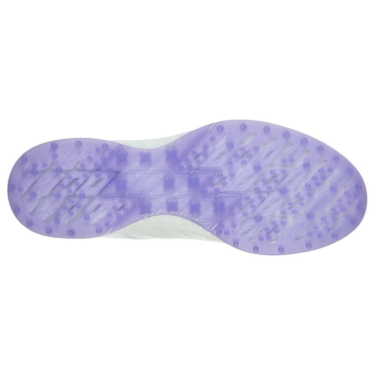 Skechers Women's Go Golf Pivot Spikeless Golf Shoe - White/Purple 4 Skechers Women's Go Golf Pivot Spikeless Golf Shoe - White/Purple - Image 2