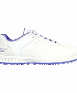 Skechers Women's Go Golf Pivot Spikeless Golf Shoe - White/Purple