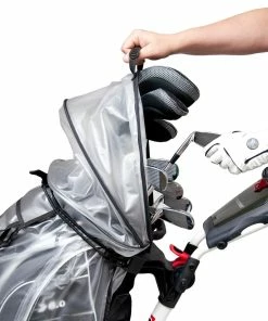 TOUR TREK Push Cart Full Rain Cover With Hood -Golf Bags Sales 2023 Push Cart Full Rain Cover with Hood 2