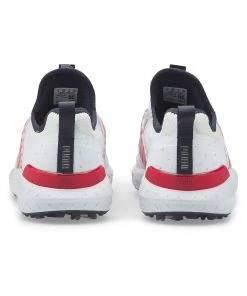 Puma Limited Edition - Men's Ignite ARTICULATE Love Golf/H8 Spiked Golf Shoe- White/Red -Golf Bags Sales 2023 Red 104