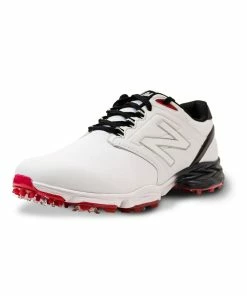 New Balance Men's Striker V3 Spiked Golf Shoe - White/Red -Golf Bags Sales 2023 Red 47