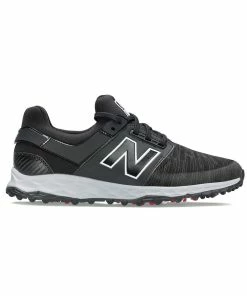 New Balance Men's Fresh Foam Links Spikeless Golf Shoe - Black/Red