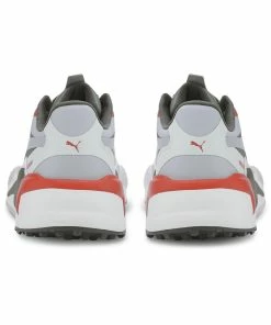 Puma Men's RS-G Spikeless Golf Shoe - Grey/Red -Golf Bags Sales 2023 Red 68