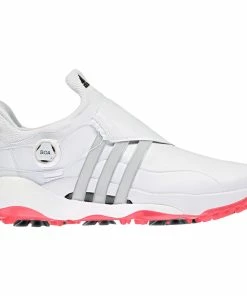 ADIDAS Men's TOUR360 22 BOA Spiked Golf Shoe - White/Red