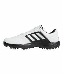 ADIDAS Men's 360 Bounce 2 Spiked Golf Shoe - White/Black/Silver -Golf Bags Sales 2023 Silver 23