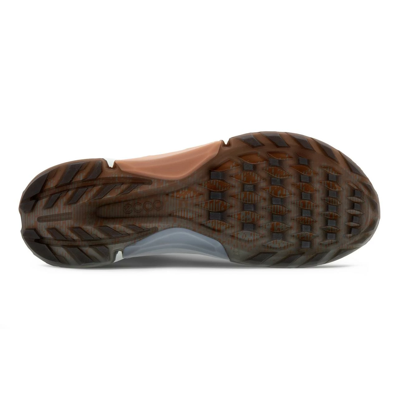 ECCO Women's Biom Hybrid 4 Spikeless Golf Shoe-White/Silver 4 ECCO Women's Biom Hybrid 4 Spikeless Golf Shoe-White/Silver - Image 2