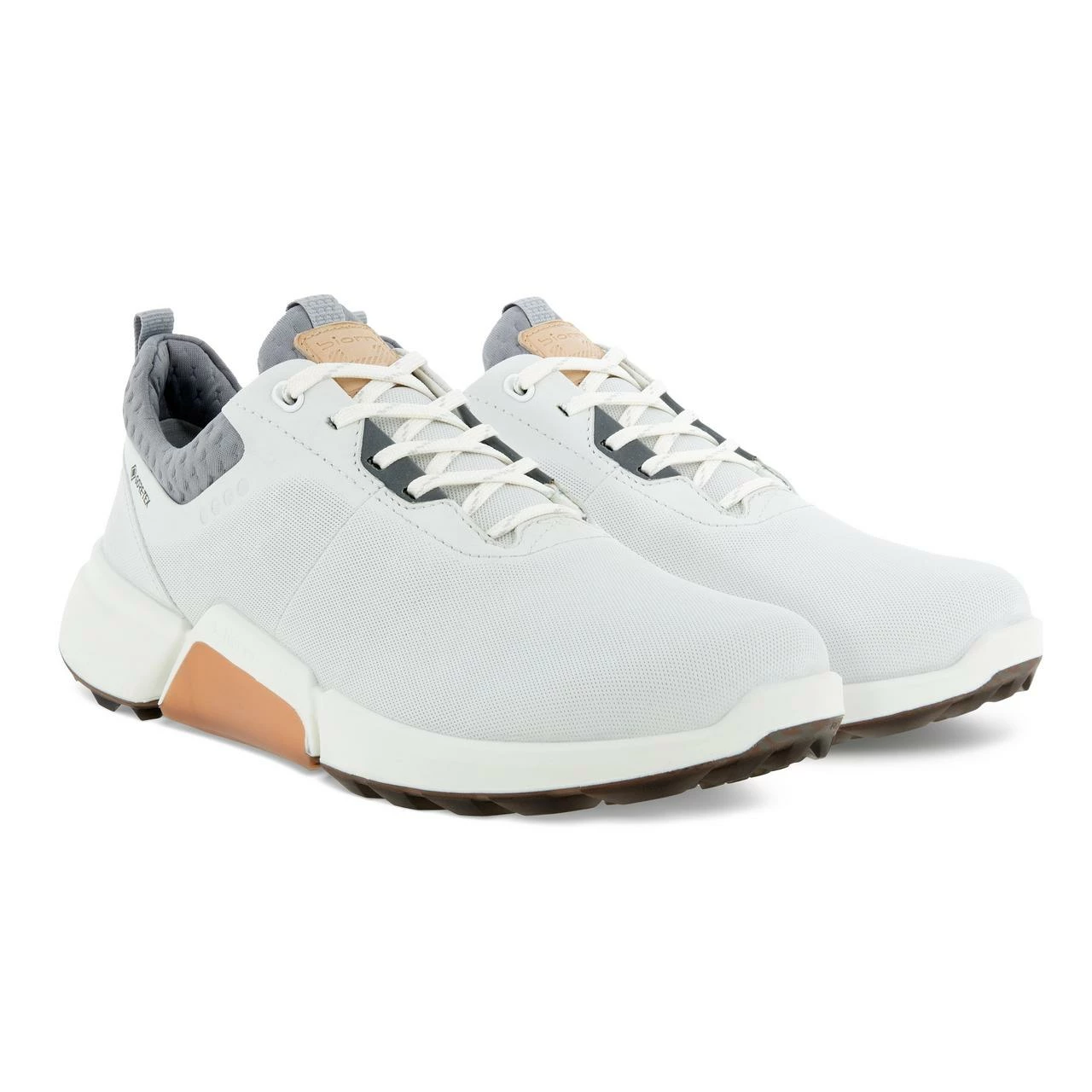 ECCO Women's Biom Hybrid 4 Spikeless Golf Shoe-White/Silver 6 ECCO Women's Biom Hybrid 4 Spikeless Golf Shoe-White/Silver - Image 4