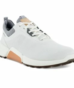 ECCO Women's Biom Hybrid 4 Spikeless Golf Shoe-White/Silver 14 ECCO Women's Biom Hybrid 4 Spikeless Golf Shoe-White/Silver -Golf Bags Sales 2023 Silver 6
