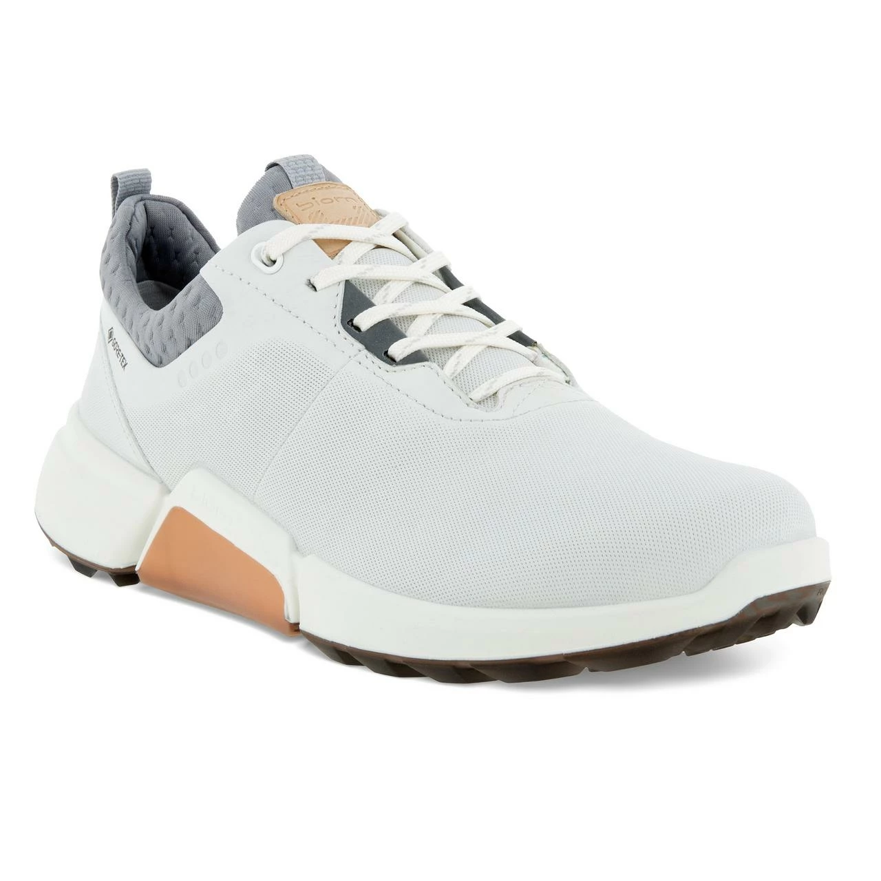 ECCO Women's Biom Hybrid 4 Spikeless Golf Shoe-White/Silver 7 ECCO Women's Biom Hybrid 4 Spikeless Golf Shoe-White/Silver - Image 5