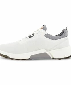ECCO Women's Biom Hybrid 4 Spikeless Golf Shoe-White/Silver 15 ECCO Women's Biom Hybrid 4 Spikeless Golf Shoe-White/Silver -Golf Bags Sales 2023 Silver 7