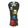 CMCDESIGN Skulls Driver Headcover -Golf Bags Sales 2023 Skulls Driver Headcover