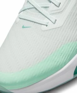 Nike Air Zoom Infinity Tour NXT% Spikeless Golf Shoe - White/Teal -Golf Bags Sales 2023 Teal 10