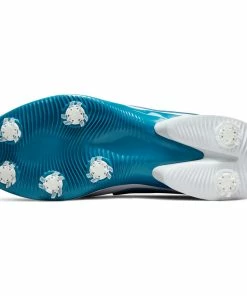 Nike Men's Air Zoom Victory Tour 2 Spiked Golf Shoe - White/Teal -Golf Bags Sales 2023 Teal 15