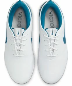 Nike Men's Air Zoom Victory Tour 2 Spiked Golf Shoe - White/Teal -Golf Bags Sales 2023 Teal 16