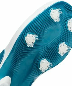 Nike Men's Air Zoom Victory Tour 2 Spiked Golf Shoe - White/Teal -Golf Bags Sales 2023 Teal 18