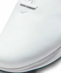 Nike Men's Air Zoom Victory Tour 2 Spiked Golf Shoe - White/Teal -Golf Bags Sales 2023 Teal 19
