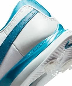 Nike Men's Air Zoom Victory Tour 2 Spiked Golf Shoe - White/Teal -Golf Bags Sales 2023 Teal 20