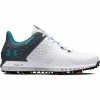 Under Armour Men's HOVR Drive 2 Spiked Golf Shoe - White/Teal -Golf Bags Sales 2023 Teal 30