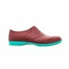 Biion Men's Oxford Bright Spikeless Shoe - Brick Red/Teal -Golf Bags Sales 2023 Teal 34