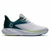FootJoy Women's Flex XP Spikeless Golf Shoe - White/Teal -Golf Bags Sales 2023 Teal 39