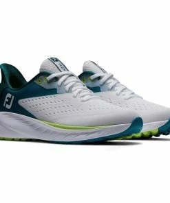 FootJoy Women's Flex XP Spikeless Golf Shoe - White/Teal 10 FootJoy Women's Flex XP Spikeless Golf Shoe - White/Teal -Golf Bags Sales 2023 Teal 41