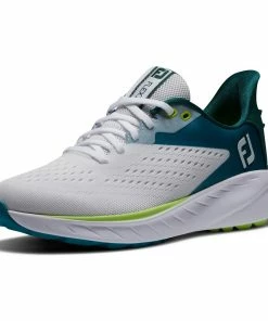 FootJoy Women's Flex XP Spikeless Golf Shoe - White/Teal 11 FootJoy Women's Flex XP Spikeless Golf Shoe - White/Teal -Golf Bags Sales 2023 Teal 42