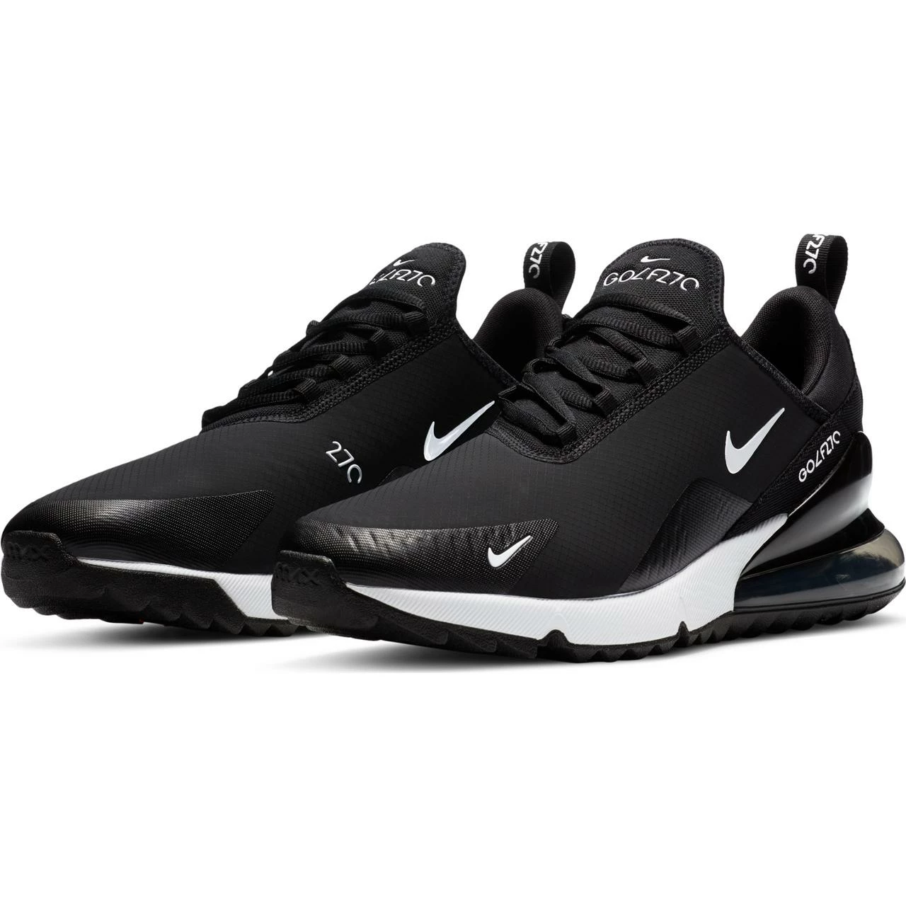 Nike Air Max 270 G Spikeless Golf Shoe - Black/White 4 Nike Air Max 270 G Spikeless Golf Shoe - Black/White - Image 3