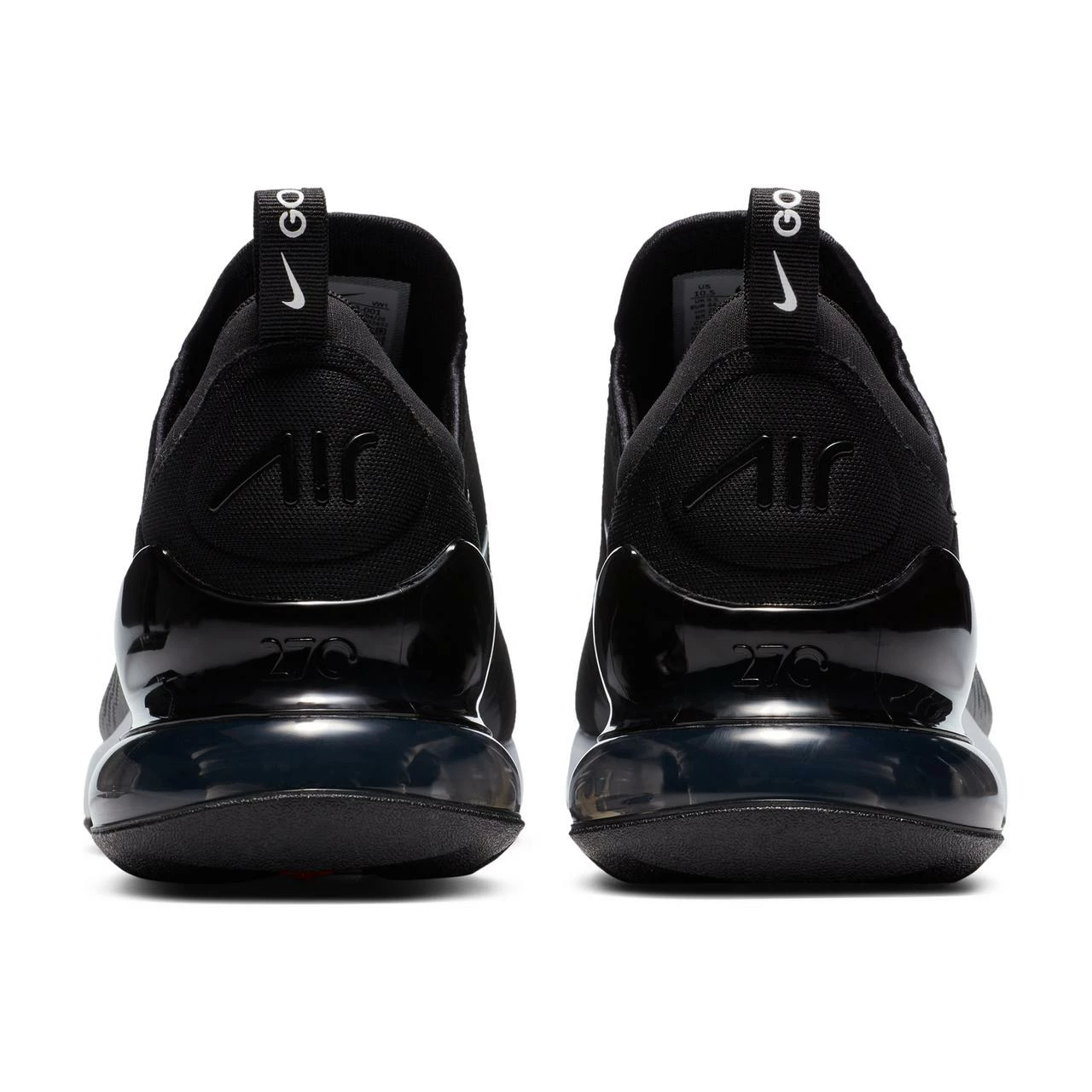 Nike Air Max 270 G Spikeless Golf Shoe - Black/White 5 Nike Air Max 270 G Spikeless Golf Shoe - Black/White - Image 4