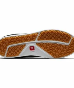 FootJoy Women's FJ Links Spikeless Golf Shoe - Black/White -Golf Bags Sales 2023 White 31