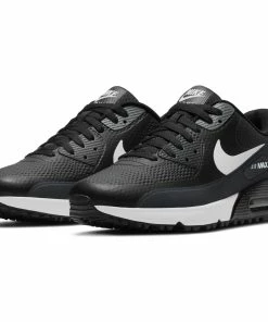 Nike Air Max 90 G Spikeless Golf Shoe - Black/Grey/White -Golf Bags Sales 2023 White 45