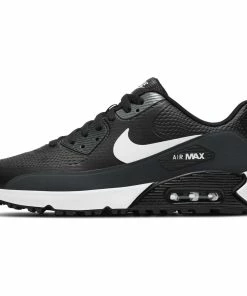 Nike Air Max 90 G Spikeless Golf Shoe - Black/Grey/White -Golf Bags Sales 2023 White 58