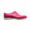 Biion Women's Oxford Bright Spikeless Shoe - Hot Pink/White