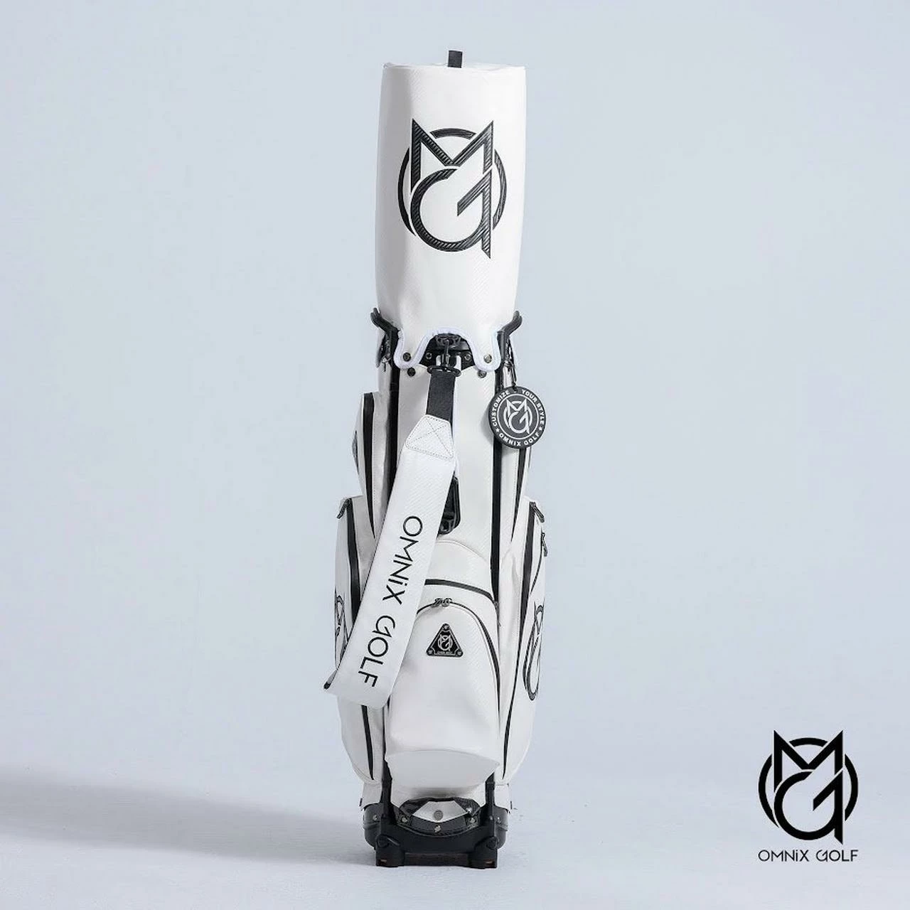 OMNIX White Ranger Cart Bag 5 OMNIX White Ranger Cart Bag - Image 3