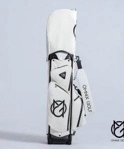 OMNIX White Ranger Cart Bag 9 OMNIX White Ranger Cart Bag -Golf Bags Sales 2023 White Ranger Cart Bag 3