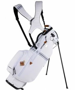 Sun Mountain Mid-Stripe Stand Bag | Dual Strap -Golf Bags Sales 2023 White 76483.1671228295
