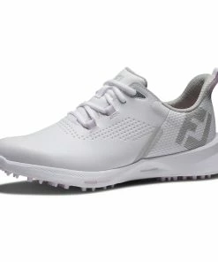 FootJoy Women's Fuel Spikeless Golf Shoe - White -Golf Bags Sales 2023 Womens Fuel Spikeless Golf Shoe White 6